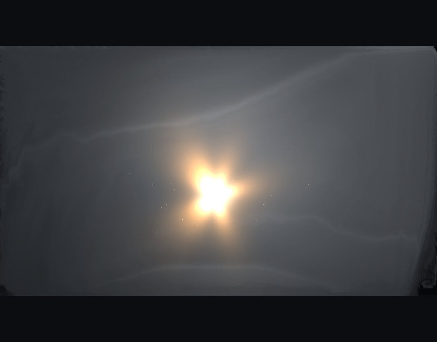 Vista frontale di un modello 3D